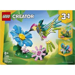 Lego Creator 3 en 1 Juego de Construcción Fauna Salvaje: Colibrí de Colores, Juguete para Niños y Niñas a Partir de 8 Meses (31144)