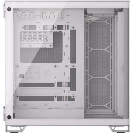 Corsair 6500D AIRFLOW Caja de PC MID-TOWER Blanca CC-9011260-WW - Flujo de Aire Excepcional, Diseño de Cámara Doble