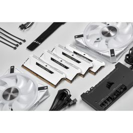 Corsair CMH32GX4M4D3600C18W Vengeance RGB PRO SL - Kit de memoria RAM 32 GB (4x 8 GB) DDR4 3600MHz Intel XMP