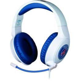 Auriculares con cable para juegos - KONIX - PC, PS4, PS5, Switch, Xbox - Micrófono de 45° - Cable de 1,5 m - Blanco y azul Auriculares con cable para juegos - KONIX - PC, PS4, PS5, Switch, Xbox - Micrófono de 45° - Cable de 1,5 m - Blanco y azul