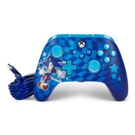 Power A Mando con Cable Advantage XBGP0229-01 para Xbox Series X|S, Sonic, Botones Programables, Cable 3m