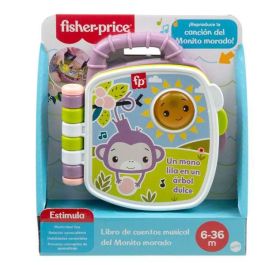 Libro musical mono morado fisher-price. Precio: 13.50000025. SKU: B14XHZTCW9