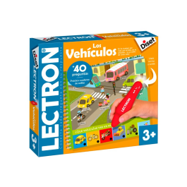 Diset Lectron Mini Vehículos 63897 Juego Educativo +3 Años