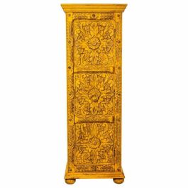 Armario Alexandra House Living Amarillo Hierro Madera de mango 40 x 149 x 53 cm Armario Alexandra House Living Amarillo Hierro Madera de mango 40 x 149 x 53 cm