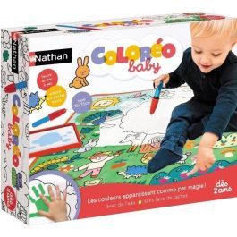 Actividad creativa - NATHAN - Coloréo Baby - Colorear con agua, tapetes adecuados y fieltro Precio: 41.50000041. SKU: B1H8R4AX63