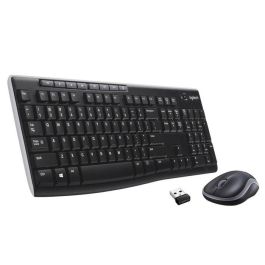 Logitech Combo Inalámbrico MK270, Teclado y Ratón, Conexión 2.4 GHz, Alcance 10m, Español QWERTY Precio: 29.6899999. SKU: S55080769
