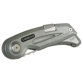 Stanley Navaja Deportiva Quickslide Hoja Acero Inoxidable 76mm con Corte Dentado para Cortes Intensos y Deslizamiento Zinc Compatible Cuchilla Trapecio y Gancho Stanley Navaja Deportiva Quickslide Hoja Acero Inoxidable 76mm con Corte Dentado para Cortes Intensos y Deslizamiento Zinc Compatible Cuchilla Trapecio y Gancho