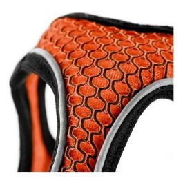 Arnés para Perro Hunter Hilo Comfort 58-63 cm Talla M/L Naranja