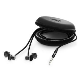 Energy Sistem Metallized Auriculares con Cable Jack 3.5 mm, Micrófono Integrado, Diseño Sostenible en Aluminio y Plástico Reciclado, Control de Volumen, Funda de Transporte