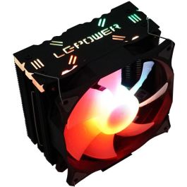 LC-Power LC-CC-120-ARGB-PRO Enfriador CPU 12cm ARGB para Intel 1700/1150/1151/1156/1366 y AMD (58 CFM, 180W TDP)