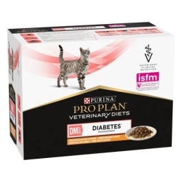 Purina Pro Plan Vet Feline Dm Diabetic Caja Pouch 10x85 gr Precio: 18.58999956. SKU: B1DX68CGAE