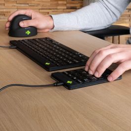 Teclado y Ratón R-Go RGOCONMWDBL Negro Teclado y Ratón R-Go RGOCONMWDBL Negro