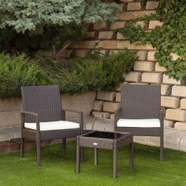 Conjunto de Mesa con 2 Sillones Aktive Conjunto de Mesa con 2 Sillones Aktive