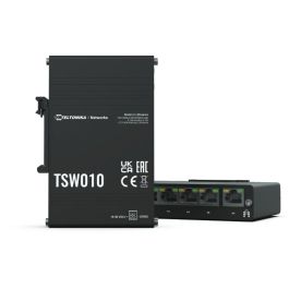 Teltonika Networks TSW010 Switch Ethernet Industrial no Gestionado DIN Rail Precio: 34.59000017. SKU: B1F2AW8JQV