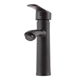 Grifo Lavabo Latón/Zinc, Negro, Agua Caliente-Fría, Latiguillos, Caño Bajo, Monomando [QLI-FA-SS01] Precio: 22.49999961. SKU: B1GDN8TZS5