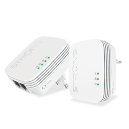 Strong POWERLWF600DUOMINI Adaptador de Red PowerLine 600 Mbps Ethernet Gigabit Wi-Fi Blanco Kit 2 Unidades Precio: 45.69000051. SKU: B1EYLDQT8W