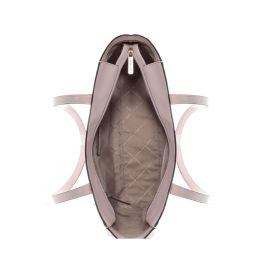 Bolso de Hombro Michael Kors Leida Rosa 33 X 30 X 12 CM