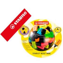 Stabilo 07/50-1 Expositor Boss Mini Marcadores Fluorescentes 50 Unidades Trazo 2/5mm Colores Surtidos Precio: 59.89000028. SKU: B1C4GSVG6W
