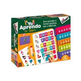 Diset 63715 Yo Aprendo A Leer - Maletín Educativo para la Lectoescritura y Formar Palabras, Auto-Correctivo, 90 Palabras, +5 Años Diset 63715 Yo Aprendo A Leer - Maletín Educativo para la Lectoescritura y Formar Palabras, Auto-Correctivo, 90 Palabras, +5 Años