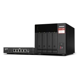 Almacenamiento en Red NAS Qnap TS-473A-SW5T Negro Precio: 1212.50000036. SKU: B1EDFACLVN