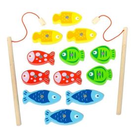 Juego de pesca de madera. 22x22x8.50cm Juego de pesca de madera. 22x22x8.50cm