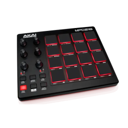 AKAI PRO MPD-218 Controlador USB con 16 pads MPC Retroiluminados y 48 Pads Asignables para Mac y PC, Alimentado por USB