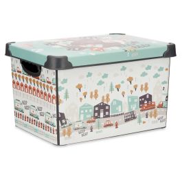 Caja de plástico Kipit Road 22L, 29.5x23.5x39.5 cm (12 Unidades) Caja de plástico Kipit Road 22L, 29.5x23.5x39.5 cm (12 Unidades)