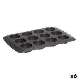 Molde para Tartaletas Pyrex Magic Negro 31 x 26 x 4 cm (6 Unidades) Precio: 102.78999973. SKU: S2707016