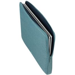 Rivacase 7705 Funda para Portátil Suzuka 15.6" Aquamarine de Poliéster, Resistente al Polvo y Rayones