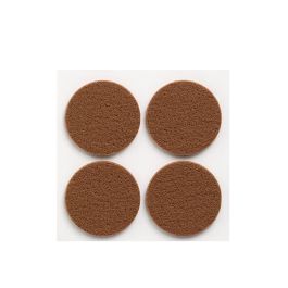 Inofix Plasfix Pack 4 Fieltros Marrón Sintéticos Adhesivos Ø38mm, Lana Acrílica, Protege Suelo y Silencia Ruido Precio: 1.79000019. SKU: S7905573