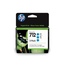 Hp Tinta Cian Designjet T200 - T600- Nº 712 *Pack 3* Precio: 82.49999978. SKU: B1DL4LSVDY