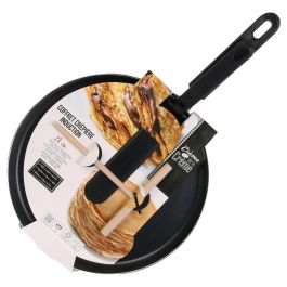 Totally Addict Sartén Crêpes Chandeleur con Utensilios de Aluminio Ø 28 cm para Todo Tipo de Fuegos, Incluye Rastrillo y Espátula Precio: 11.49999972. SKU: B14FB9XHZA