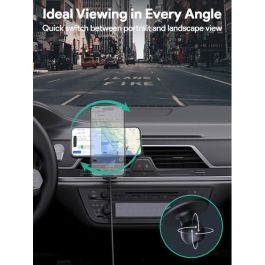Aukey MagFusion Dash Pro MagSafe Wireless Charging Air Vent Mount para iPhone y Android