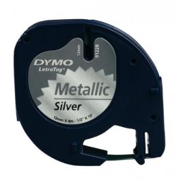 DYMO Cinta LT 12mmx4mt -Negro/Plata metalizada Precio: 8.68999978. SKU: BIXS0721730