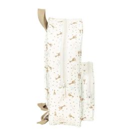 Mochila Escolar Sophie la Girafe Beige 20 x 28 x 8 cm