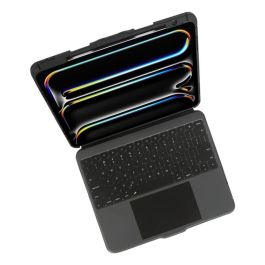 Targus VersaVu Teclado Funda con Trackpad, Retroiluminación y Protección contra Caídas para iPad Pro 13" (M4) Español Bluetooth Negro