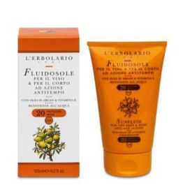L'ERBOLARIO Solar Fluido Protector para Cara y Cuerpo Antiedad con Vitamina E y Aceites de Argán y Jojoba 125ml L'ERBOLARIO Solar Fluido Protector para Cara y Cuerpo Antiedad con Vitamina E y Aceites de Argán y Jojoba 125ml Precio: 25.4999998. SKU: B1CVJE4QS3