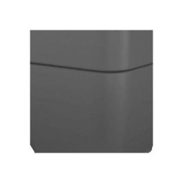 Artevasi ART5600442843095 Maceta Cuadrada para Plantas Capri Campana Plástico Antracita 37x37 cm