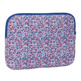 Funda para Portátil Nait Nait Flores coimbra azul Azul 34 x 25 x 2 cm