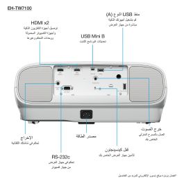 Epson EH-TW7100 Proyector 4K PRO-UHD, 3000 Lúmenes, 3-LCD, Blanco