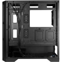 Chieftec GA-01B-M-OP Caja Gaming Midi Tower ATX Negra para PC de Juego con Panel de Vidrio Templado