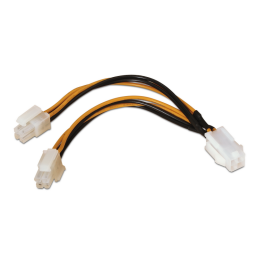 Aisens Cable Alimentación Microprocesador Molex 4+4 PIN Macho - Molex 4 PIN Hembra A131-0166 Hasta 54W 15cm Precio: 4.79000038. SKU: B1AHQRYXS8
