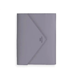 Liderpapel Psara Agenda 2026 Día Página A5 Encuadernada Tapa Simil Piel Morado Papel 70 gr FSC