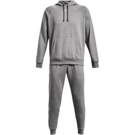 Chándal para Adultos Under Armour Rivale Fleece Gris Hombre