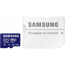 Tarjeta de Memoria Micro SD con Adaptador Samsung MB-MD512SA/EU 512 GB