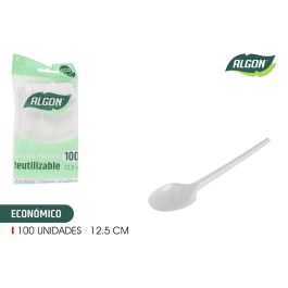 Algon Set 100 Cucharas Ecológicas Postre Café 12.5 cm Precio: 15.49999957. SKU: B18VKMP8Z3