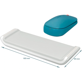 Leitz Reposamuñecas Ergo Cosy para Ratón Ajustable Color Gris