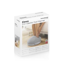 Calentador de Pies Eléctrico 2 en 1 Elewa InnovaGoods Calentador de Pies Eléctrico 2 en 1 Elewa InnovaGoods