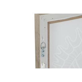 DKD Home Decor Cuadro Mediterraneo Beige Marron Lienzo 3.5 x 30 x 30 cm (4 Unidades)