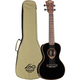 Lag Ukelele Tiki Uku Concert A/E con Fondo Arqueado